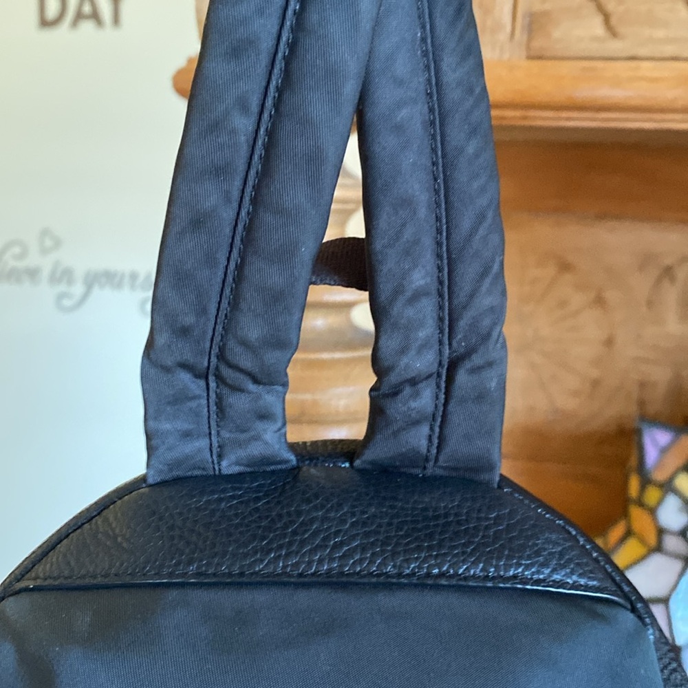 Coach Black Pebbled Leather Mini Backpack with Gold-Tone Hardware - Picture 5 of 8